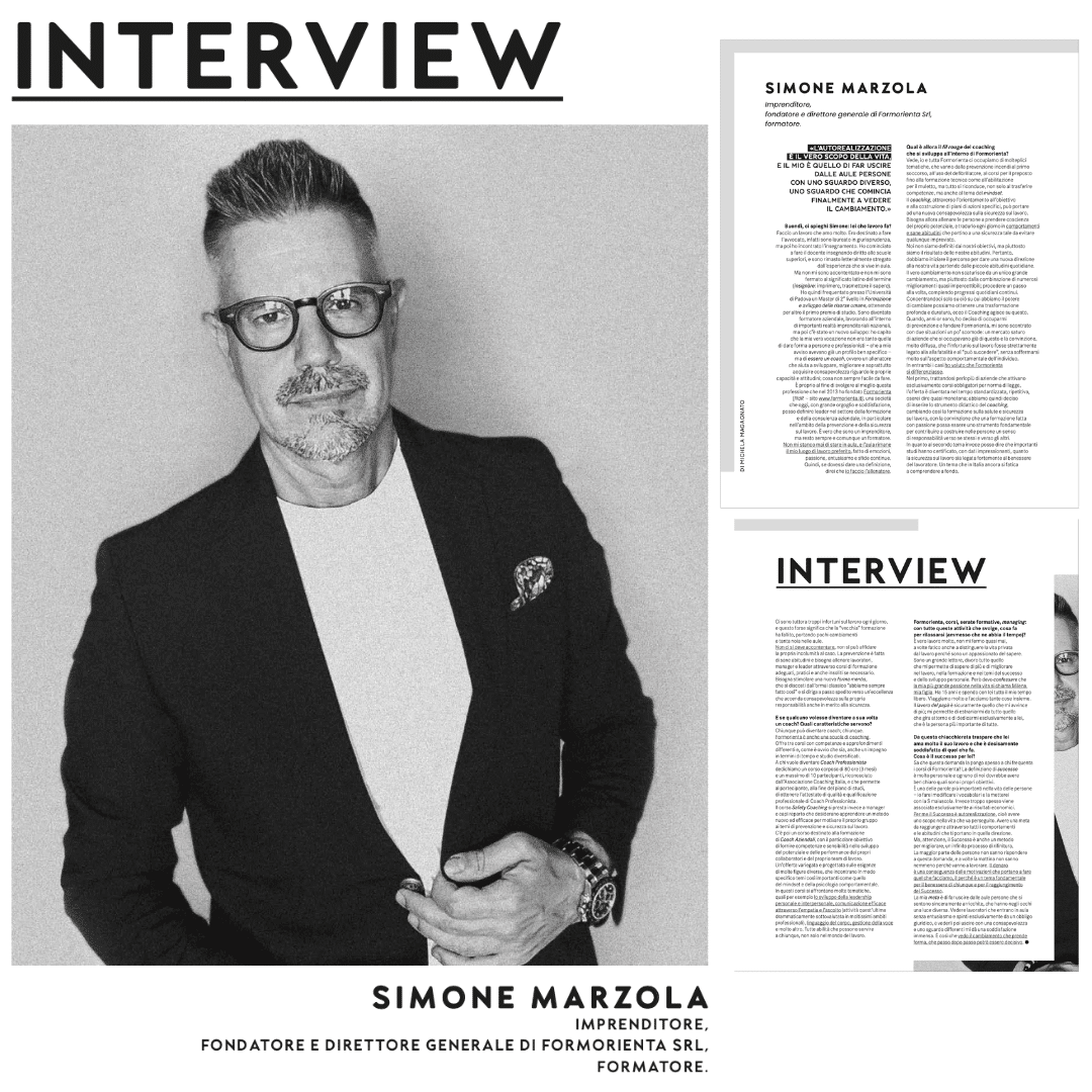 Featured image for “Intervista a Simone Marzola. Direttore generale di Formorienta Srl.”