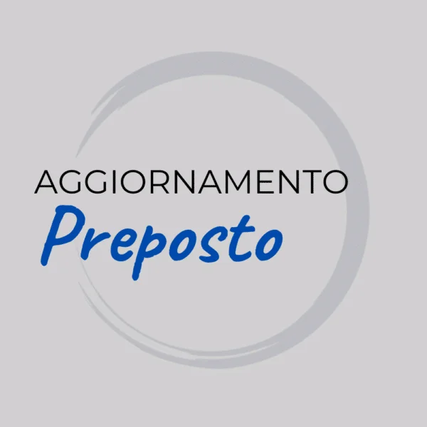Aggiornamento Preposti