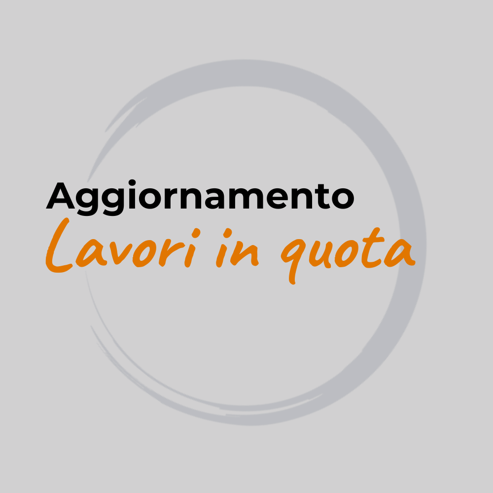 Aggiornamento lavori in quota e DPI anticaduta di III categoria a Padova