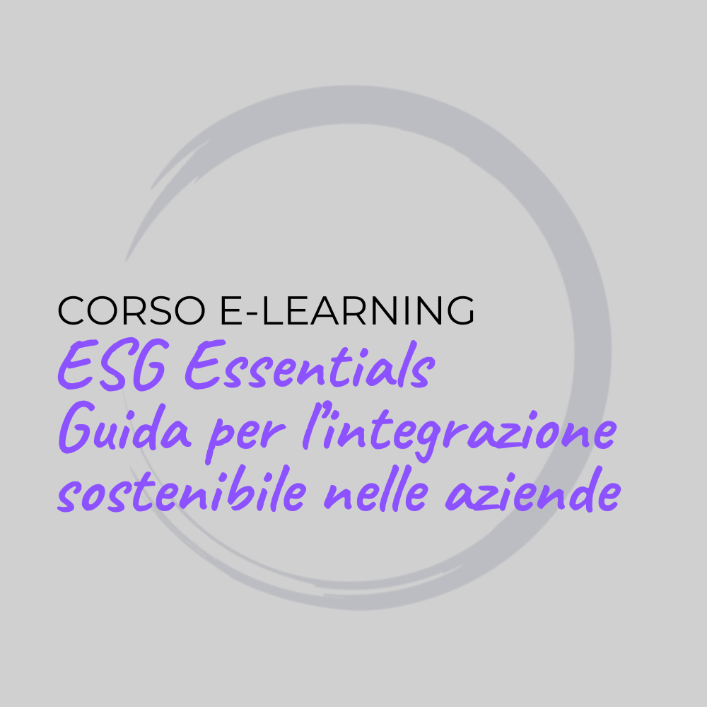 Corso ESG Essentials online per aziende