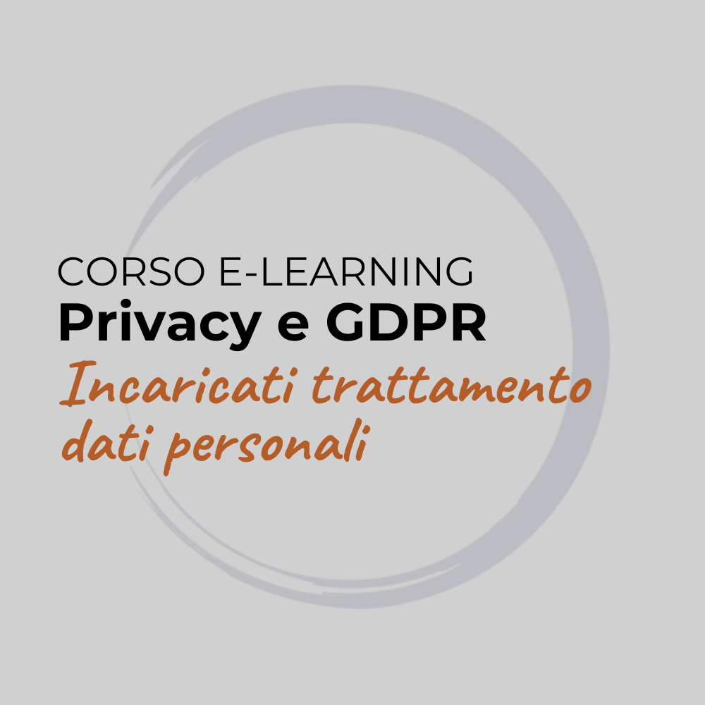 Corso Privacy GDPR e-learning per incaricati trattamento dati